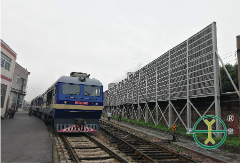 中車戚墅堰內(nèi)機(jī)交試驗(yàn)段聲屏障